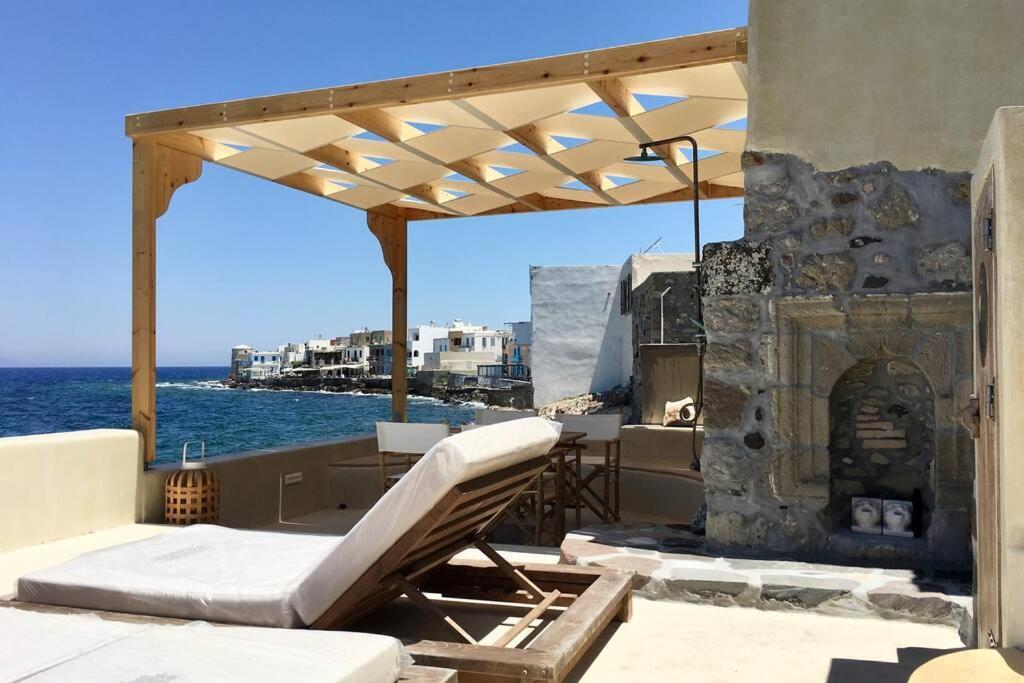 Poseidon House Vila Mandrákion Exterior foto