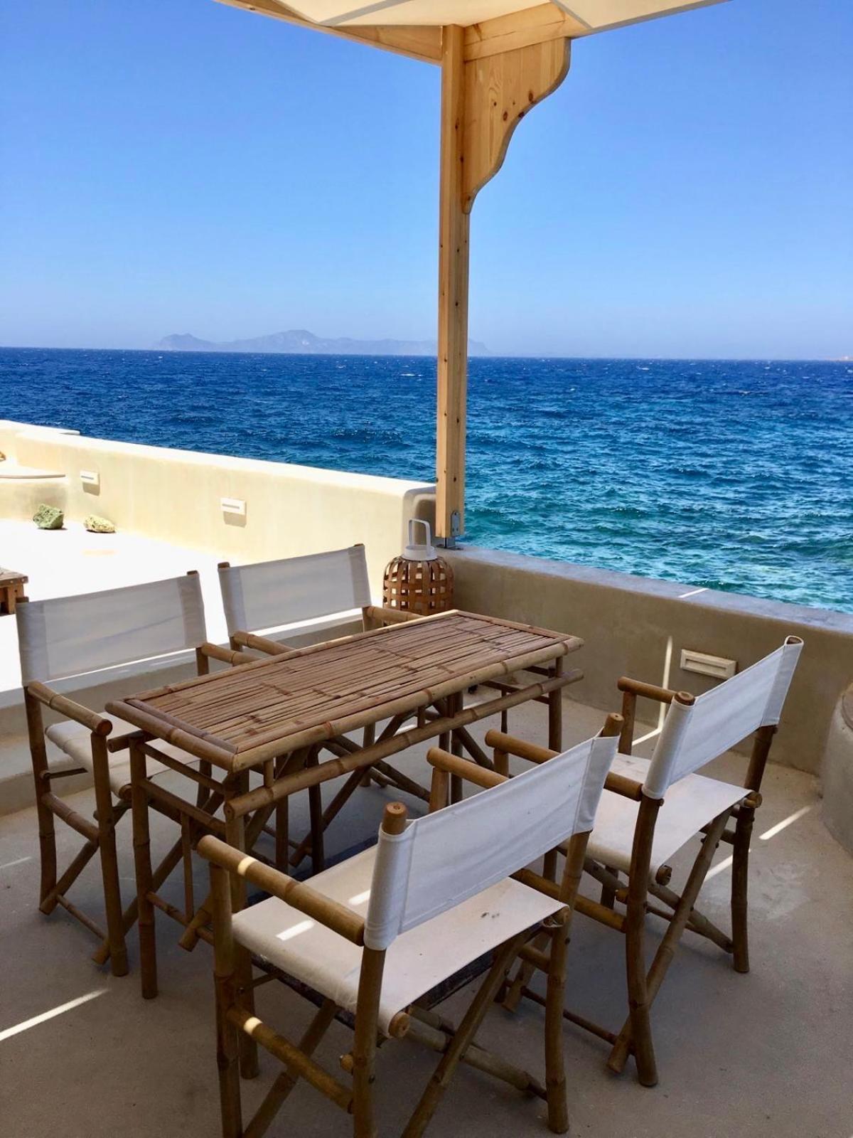 Poseidon House Vila Mandrákion Exterior foto